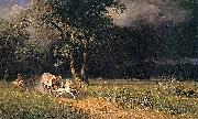 Albert Bierstadt The_Ambush oil painting reproduction